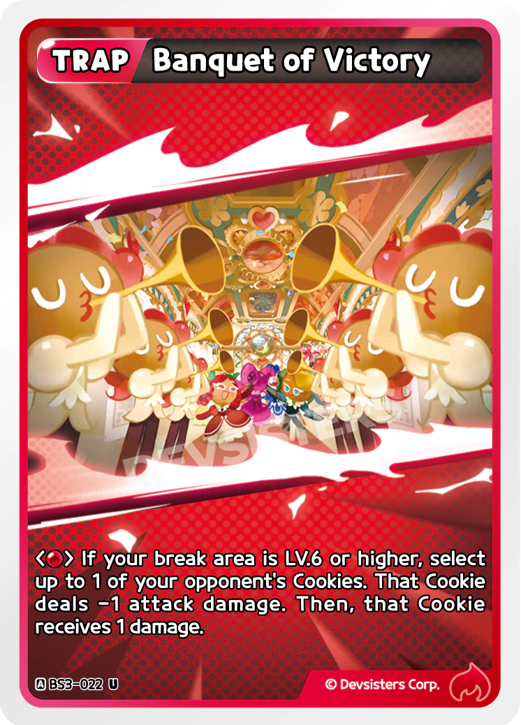 Image for Banquet of Victory (BS3-022) [Age of Heroes and Kingdoms] - CookieRun: Braverse TCG