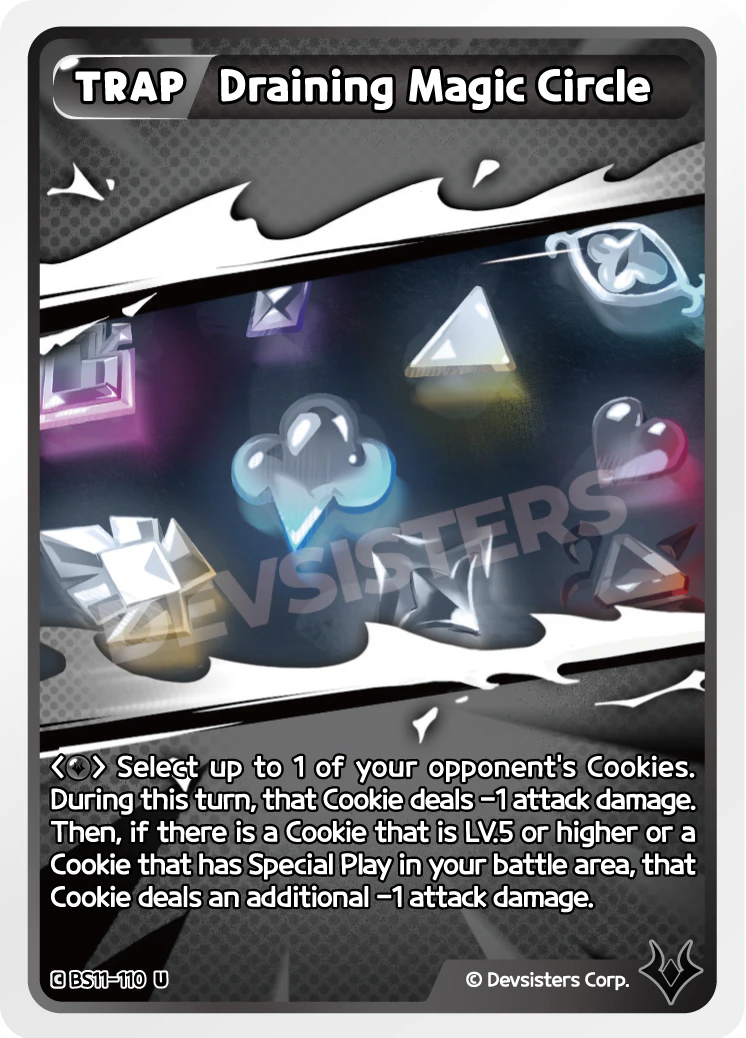Image for Draining Magic Circle (BS11-110) [The Dark Enchantress War] - CookieRun: Braverse TCG