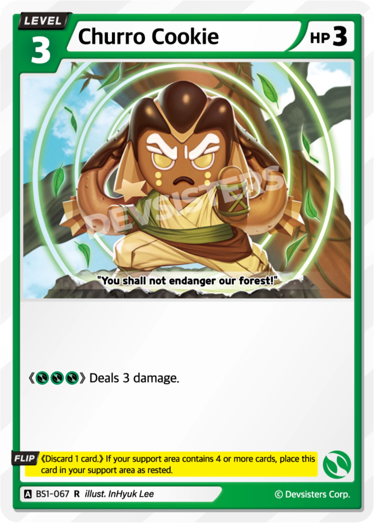 Image for Churro Cookie (BS1-067) [BRAVE BEGINNING] - CookieRun: Braverse TCG