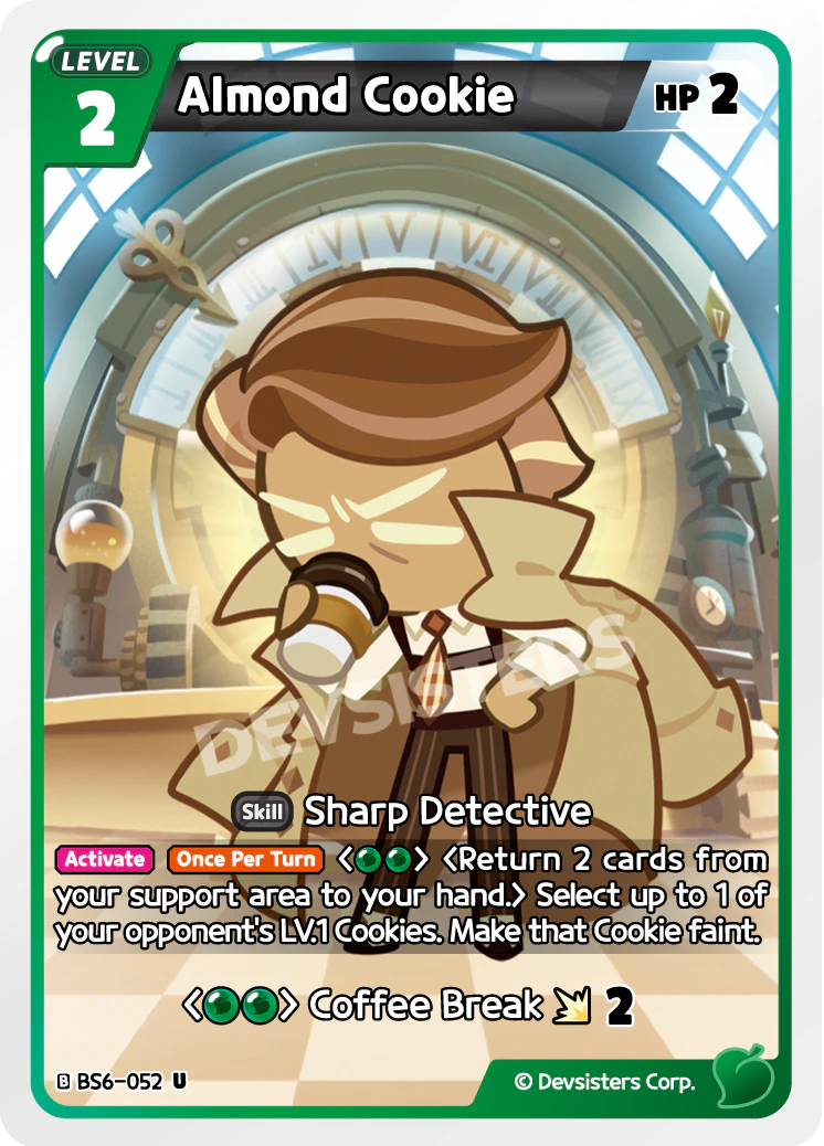 Image for Almond Cookie (BS6-052) [Operation Timeguard] - CookieRun: Braverse TCG