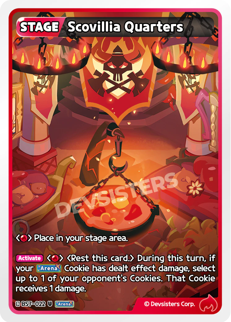 Image for Scovillia Quarters (BS7-022) [Arena of Glory] - CookieRun: Braverse TCG