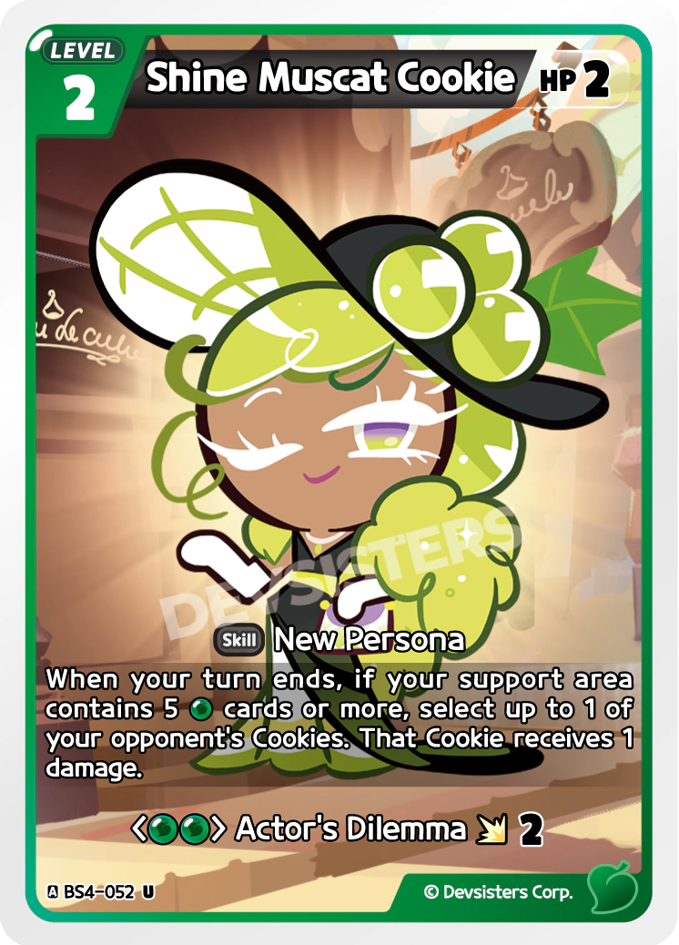 Image for Shine Muscat Cookie (BS4-052) [Age of Heroes and Kingdoms] - CookieRun: Braverse TCG