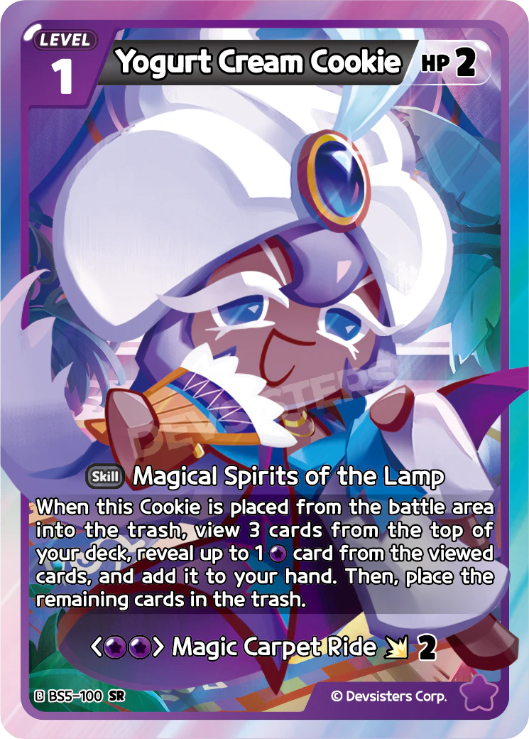 Image for Yogurt Cream Cookie (BS5-100) [Operation Timeguard] - CookieRun: Braverse TCG