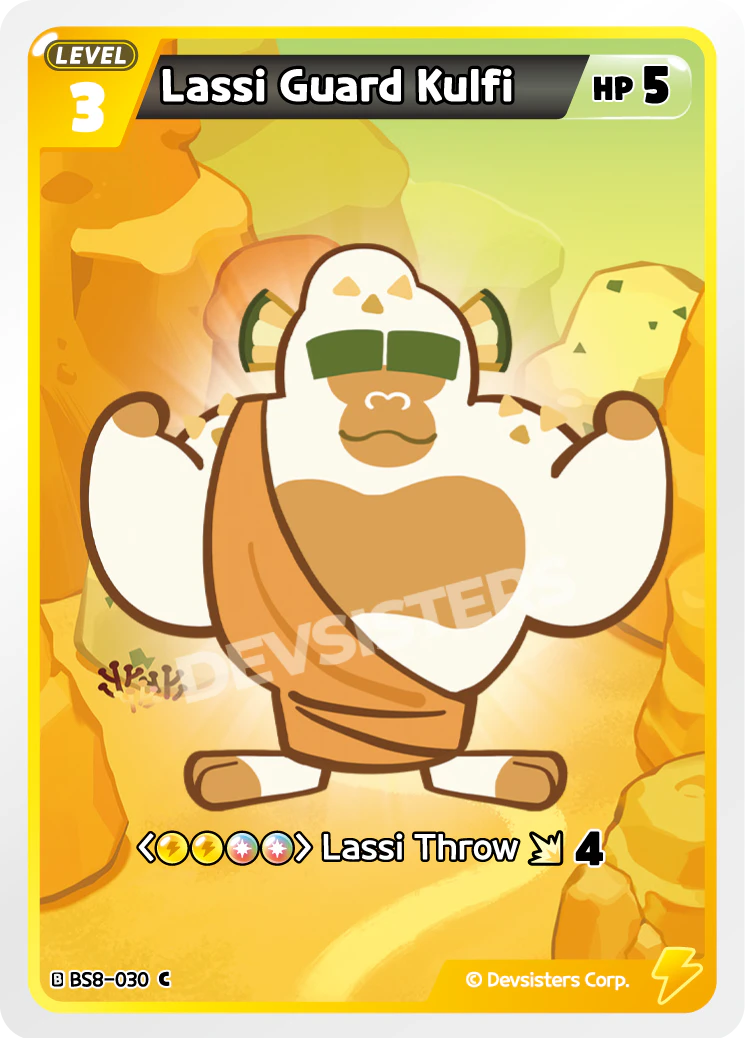Image for Lassi Guard Kulfi (BS8-030) [Land of Fire & Ruin, Realm of Apathy] - CookieRun: Braverse TCG