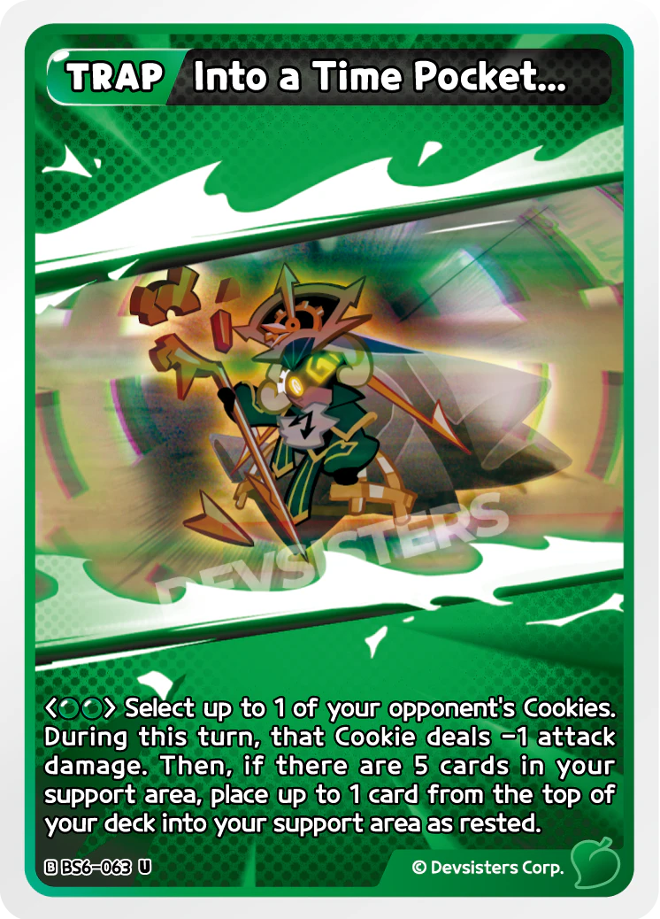Image for Into a Time Pocket... (BS6-063) [Operation Timeguard] - CookieRun: Braverse TCG