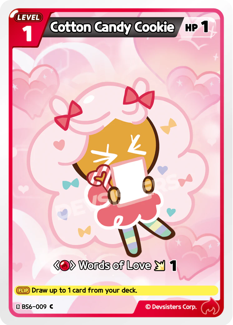 Image for Cotton Candy Cookie (BS6-009) [Operation Timeguard] - CookieRun: Braverse TCG