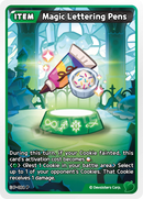 Image for Magic Lettering Pens (P-084) [Promotion Card] - CookieRun: Braverse TCG