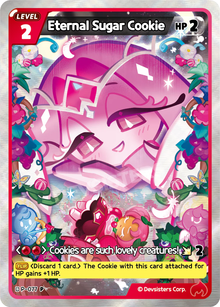 Image for Eternal Sugar Cookie (P-077) [Promotion Card] - CookieRun: Braverse TCG