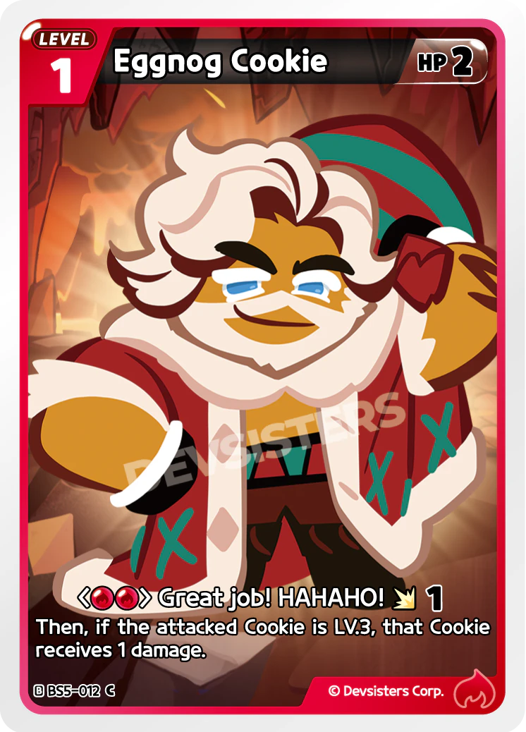 Image for Eggnog Cookie (BS5-012) [Operation Timeguard] - CookieRun: Braverse TCG