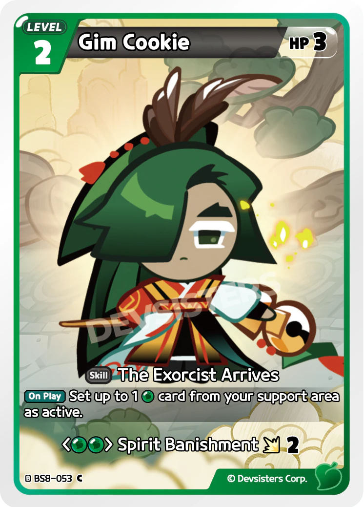 Image for Gim Cookie (BS8-053) [Land of Fire & Ruin, Realm of Apathy] - CookieRun: Braverse TCG