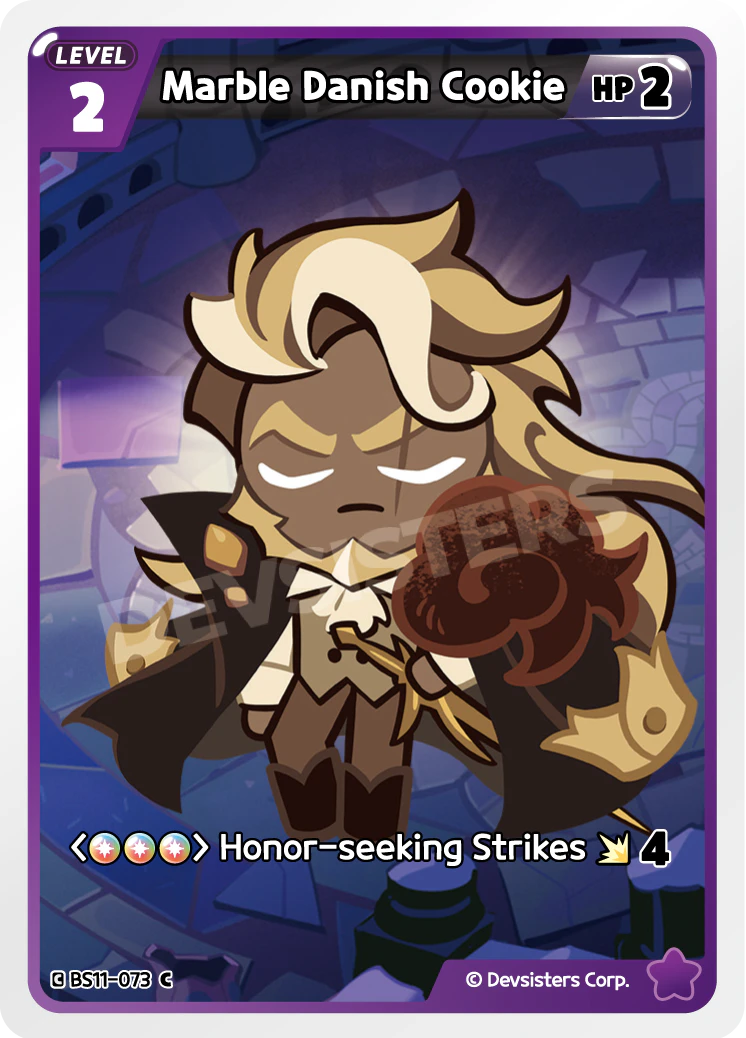 Image for Marble Danish Cookie (BS11-073) [The Dark Enchantress War] - CookieRun: Braverse TCG