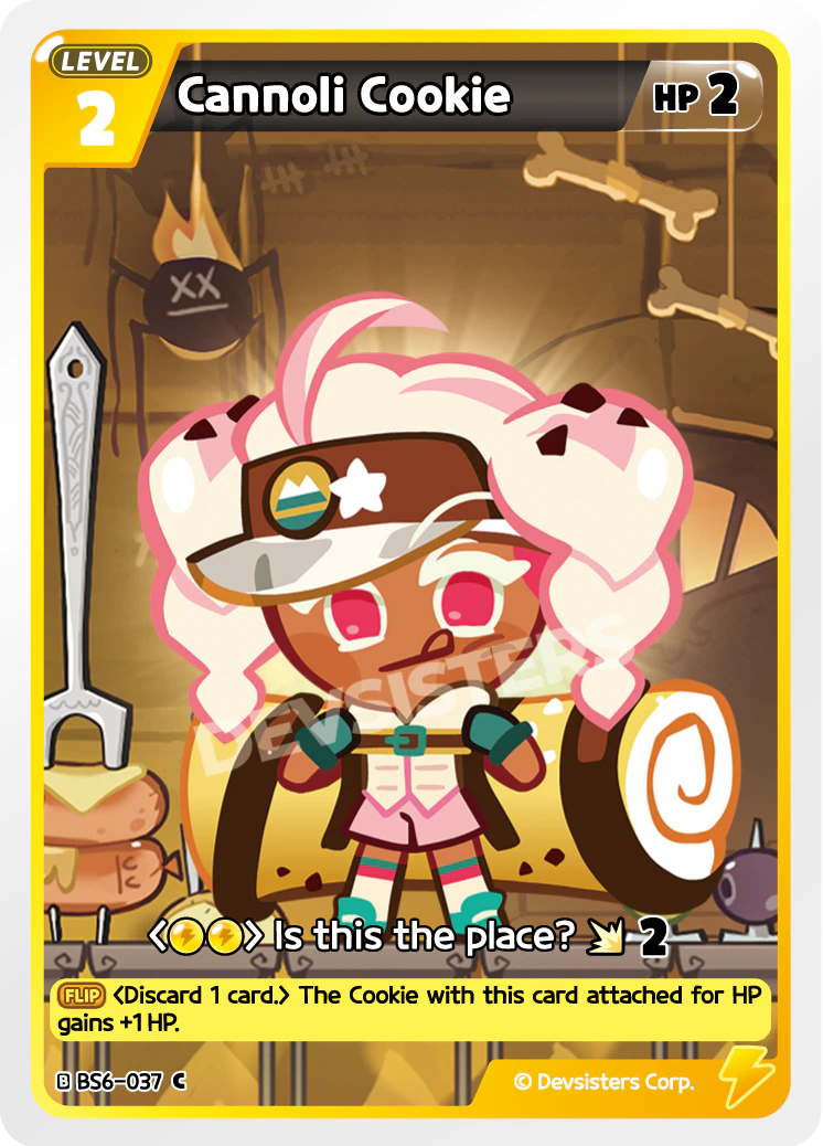 Image for Cannoli Cookie (BS6-037) [Operation Timeguard] - CookieRun: Braverse TCG