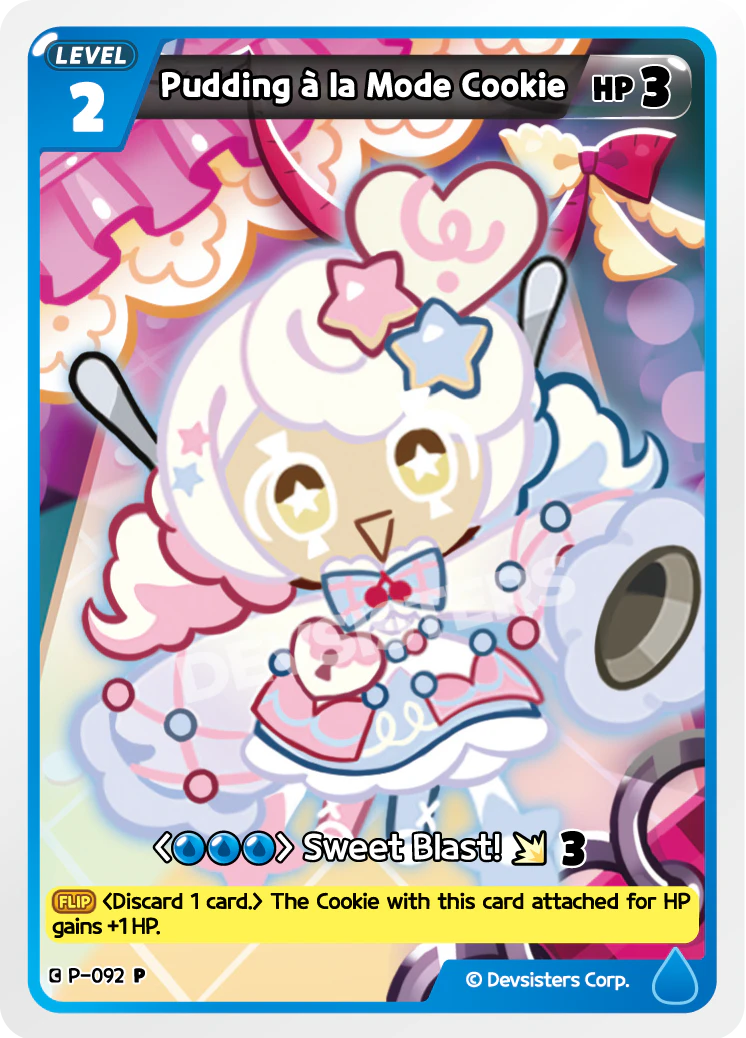 Image for Pudding à la Mode Cookie (P-092) [Promotion Card] - CookieRun: Braverse TCG