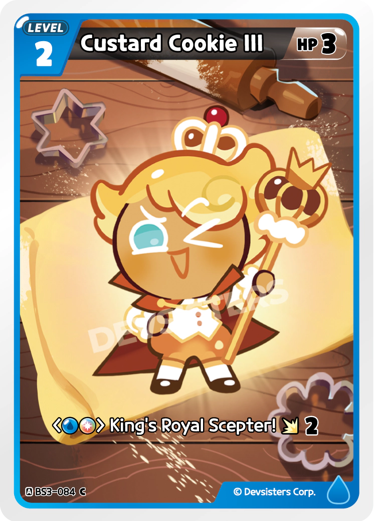 Image for Custard Cookie III (BS3-084) [Age of Heroes and Kingdoms] - CookieRun: Braverse TCG