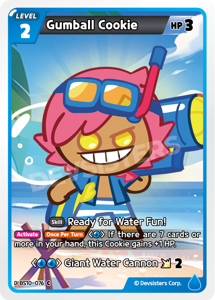 Image for Gumball Cookie (BS10-076) [Paradise of Passion & Sloth / Catacombs of Silence] - CookieRun: Braverse TCG