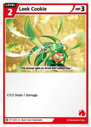 Image for Leek Cookie (ST1-005) [Starter Deck RED] - CookieRun: Braverse TCG