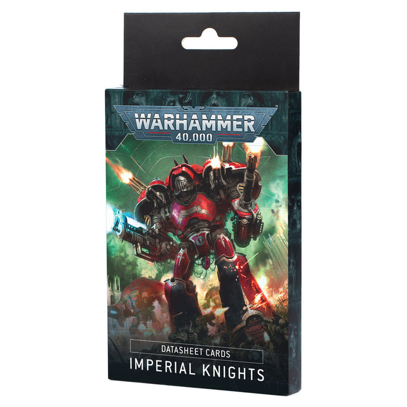 54-02 Warhammer 40,000: Imperial Knights: Datasheet Cards