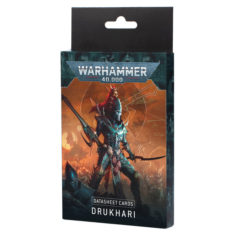 45-02 Warhammer 40,000: Drukhari: Datasheet Cards