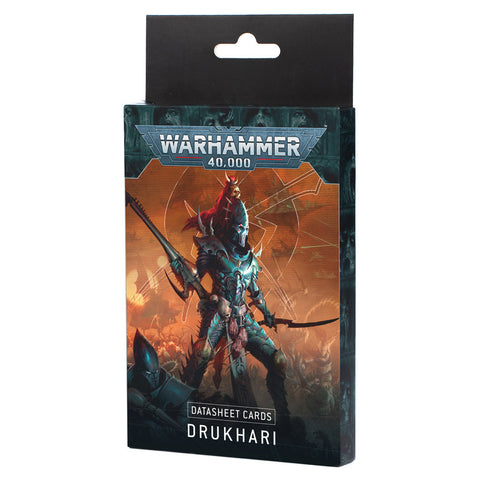 45-02 Warhammer 40,000: Drukhari: Datasheet Cards