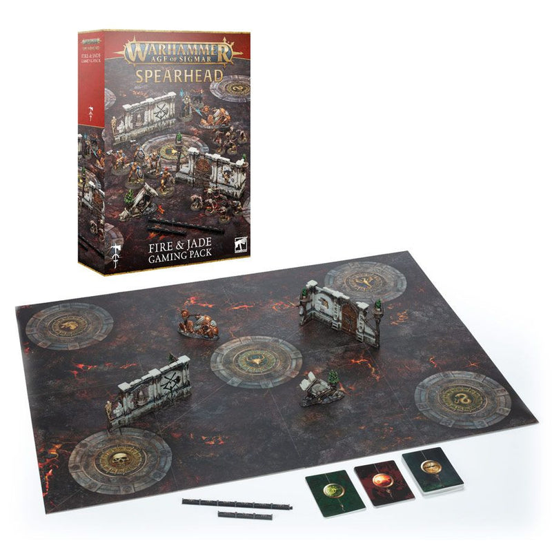 80-56 Warhammer: Age of Sigmar: Fire & Jade Gaming Pack