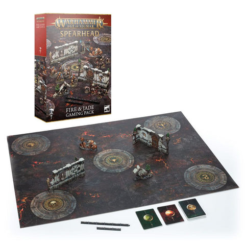 80-56 Warhammer: Age of Sigmar: Fire & Jade Gaming Pack