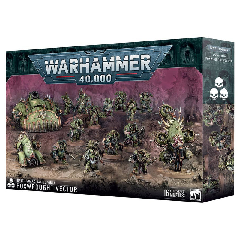 42-15 Warhammer 40,000: Death Guard: Battleforce: Poxwrought Vector