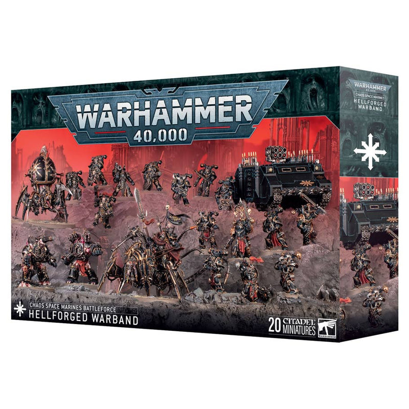 71-43 Warhammer 40,000: Chaos Space Marines: Battleforce: Hellforged Warband