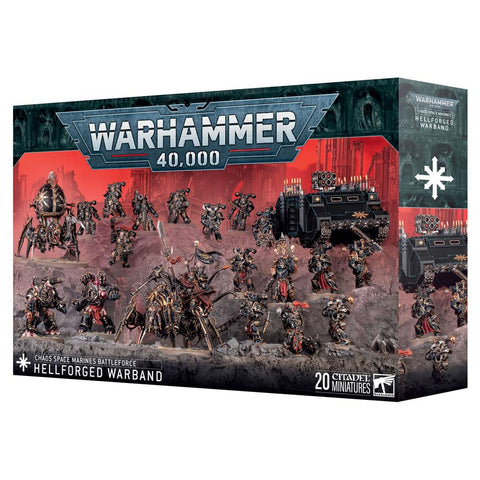 71-43 Warhammer 40,000: Chaos Space Marines: Battleforce: Hellforged Warband