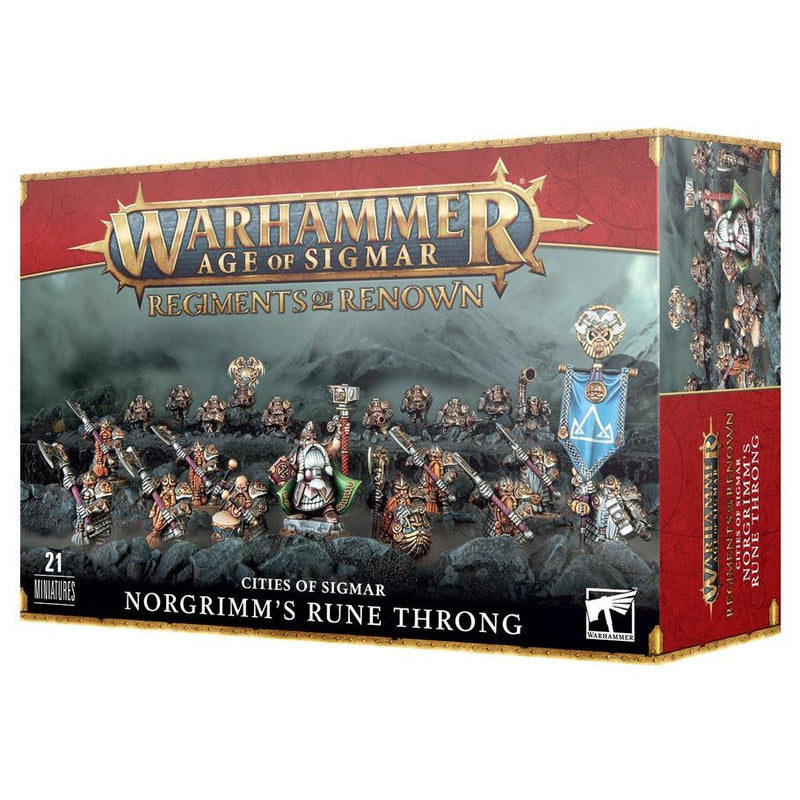 71-86 Warhammer Age of Sigmar: Cities of Sigmar: Norgrimm’s Rune Throng