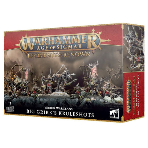 71-17 Warhammer Age of Sigmar: Orruk Warclans: Big Grikk’s Kruleshots