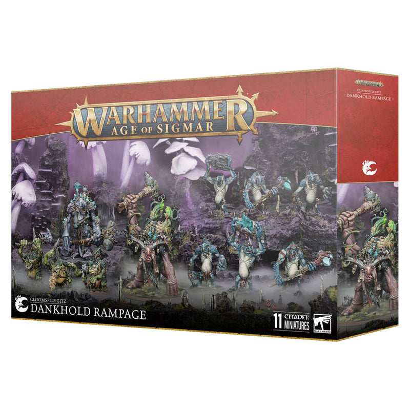 89-100 Warhammer: Age of Sigmar: Gloomspite Gitz: Battleforce: Dankhold Rampage