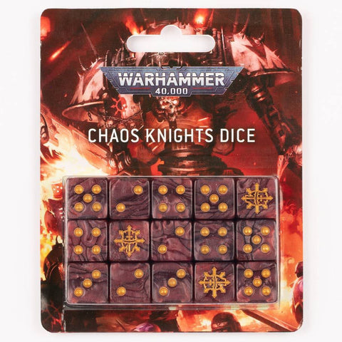 43-32 Warhammer 40,000: Chaos Knights: Dice