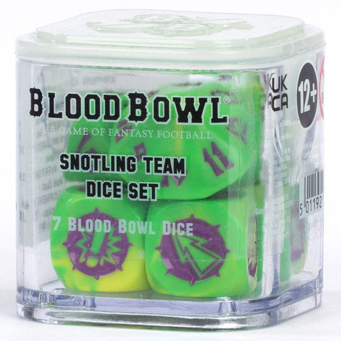 200-83 Blood Bowl: Snotling Team: Dice