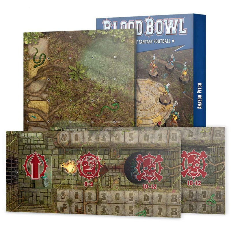 202-29 Blood Bowl: Amazon Team: Pitch & Dugouts