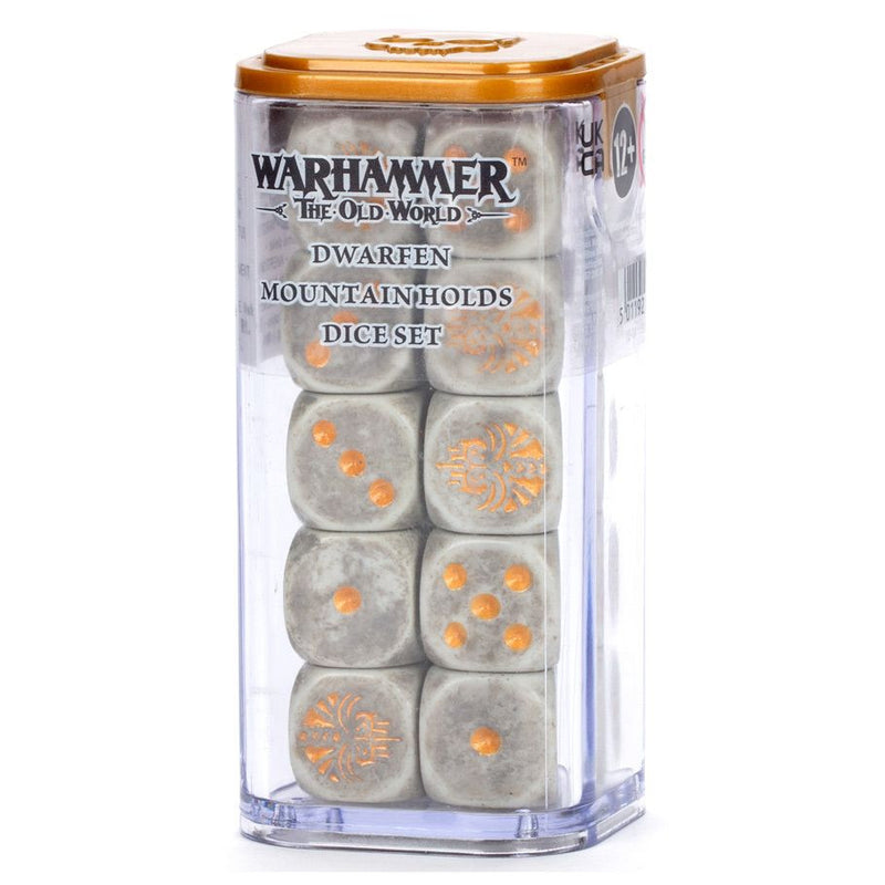 10-04 Warhammer The Old World: Dwarfen Mountain Holds: Dice