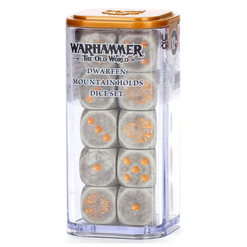 10-04 Warhammer The Old World: Dwarfen Mountain Holds: Dice