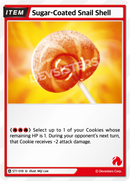 Image for Sugar-Coated Snail Shell (ST1-018) [Starter Deck RED] - CookieRun: Braverse TCG
