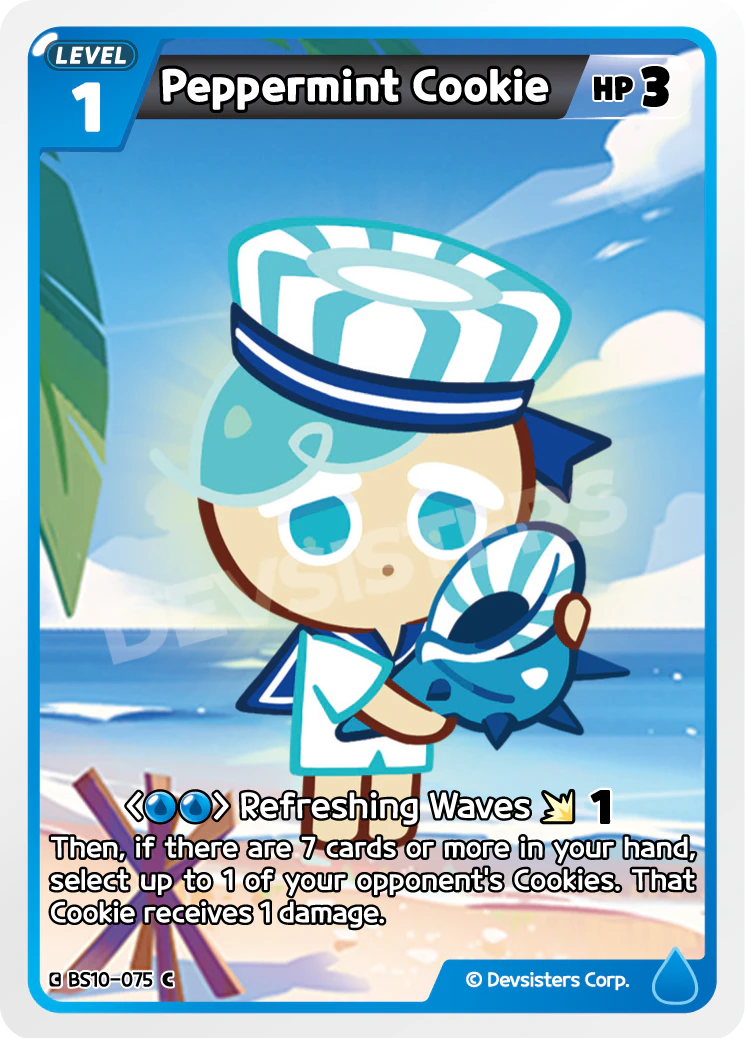 Image for Peppermint Cookie (BS10-075) [Paradise of Passion & Sloth / Catacombs of Silence] - CookieRun: Braverse TCG