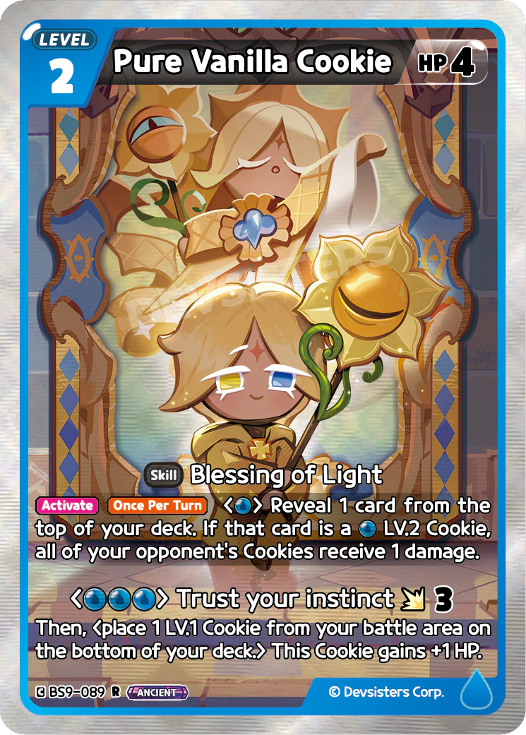 Image for Pure Vanilla Cookie (BS9-089) [A Game of Truth and Deceit] - CookieRun: Braverse TCG