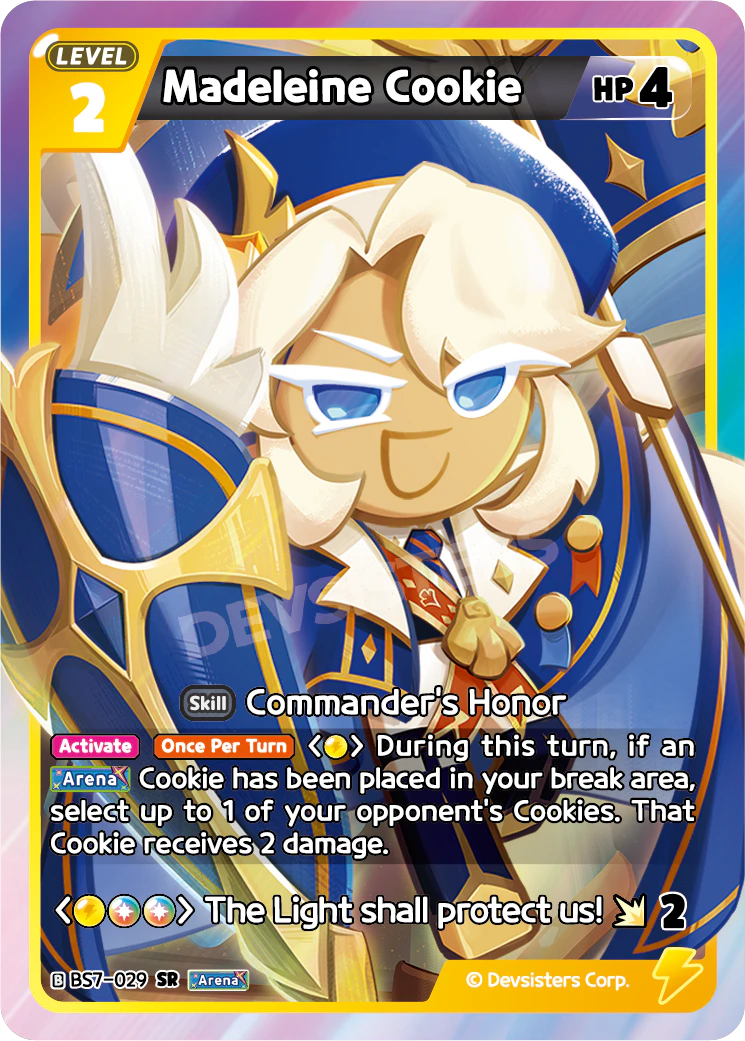 Image for Madeleine Cookie (BS7-029) [Arena of Glory] - CookieRun: Braverse TCG