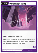 Image for Windswept Valley (ST5-022) [Starter Deck PURPLE] - CookieRun: Braverse TCG