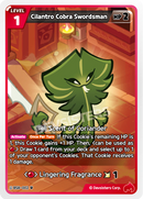 Image for Cilantro Cobra Swordsman (BS8-002) [Land of Fire & Ruin, Realm of Apathy] - CookieRun: Braverse TCG