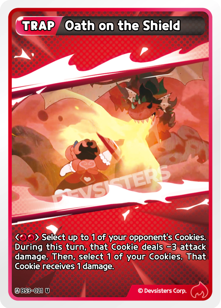 Image for Oath on the Shield (BS3-021) [Age of Heroes and Kingdoms] - CookieRun: Braverse TCG