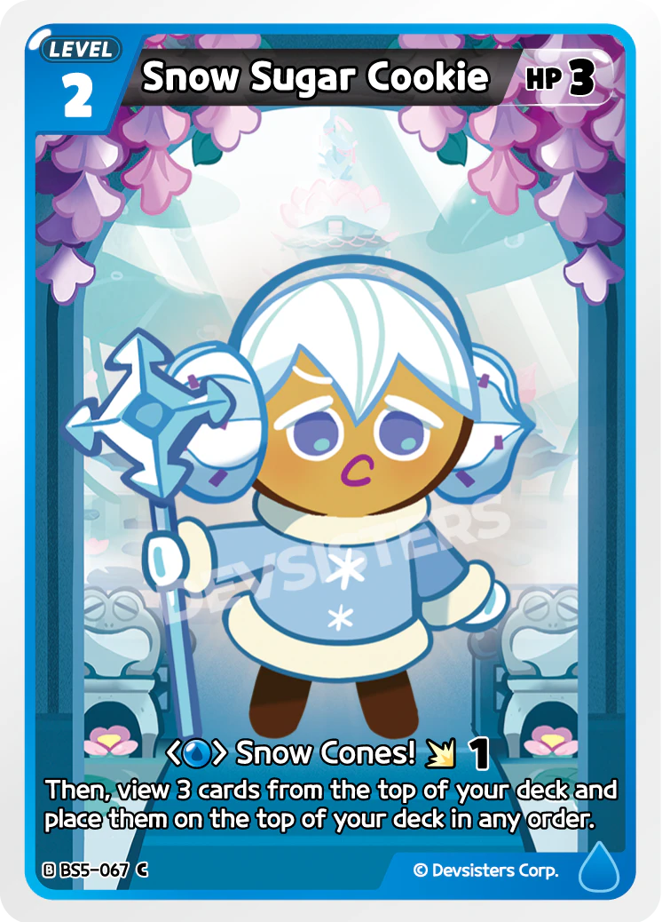 Image for Snow Sugar Cookie (BS5-067) [Operation Timeguard] - CookieRun: Braverse TCG