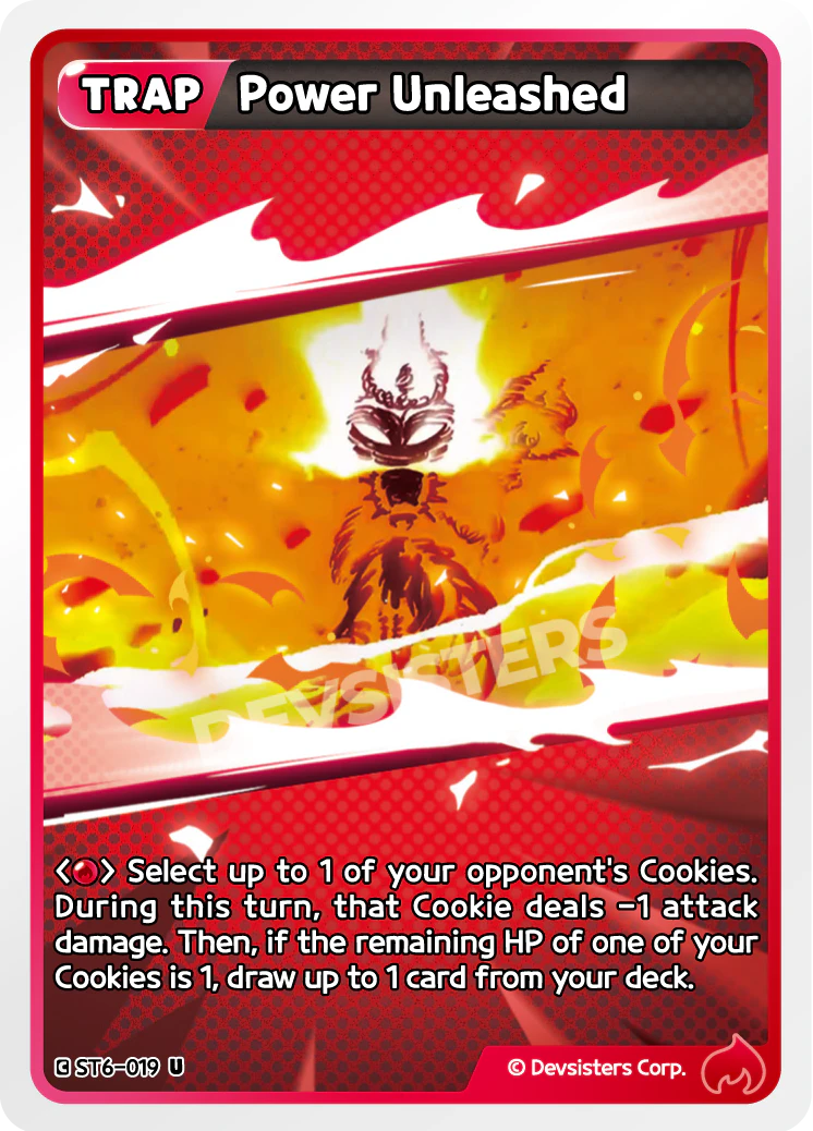 Image for Power Unleashed (ST6-019) [Flames of Immortality] - CookieRun: Braverse TCG