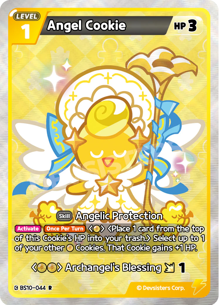 Image for Angel Cookie (BS10-044) [Paradise of Passion & Sloth / Catacombs of Silence] - CookieRun: Braverse TCG