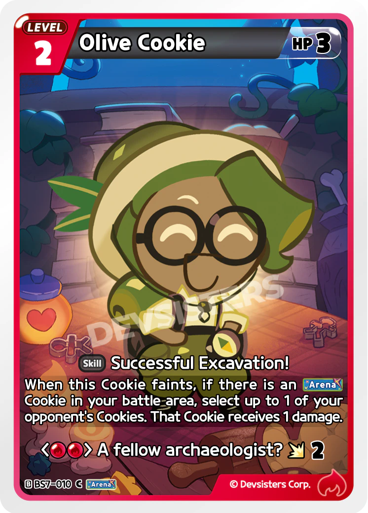 Image for Olive Cookie (BS7-010) [Arena of Glory] - CookieRun: Braverse TCG