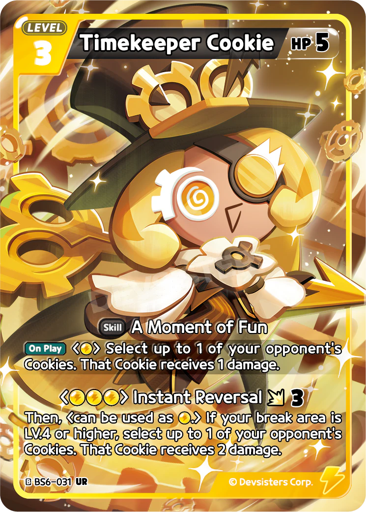 Image for Timekeeper Cookie (BS6-031) [Operation Timeguard] - CookieRun: Braverse TCG