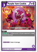 Image for Purple Yam Cookie (BS2-065) [BRAVE BEGINNING] - CookieRun: Braverse TCG