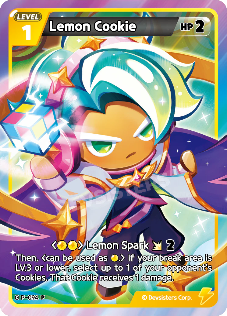 Image for Lemon Cookie (P-094) [Promotion Card] - CookieRun: Braverse TCG